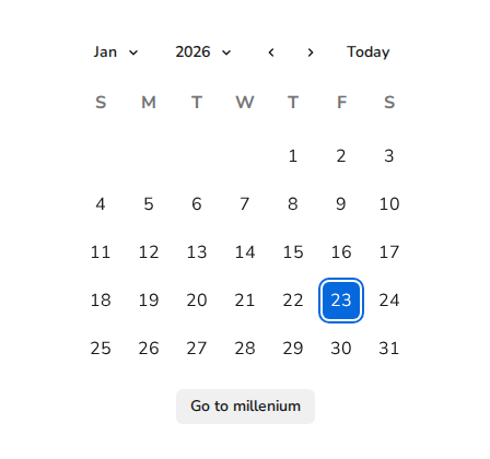 calendar-controlled