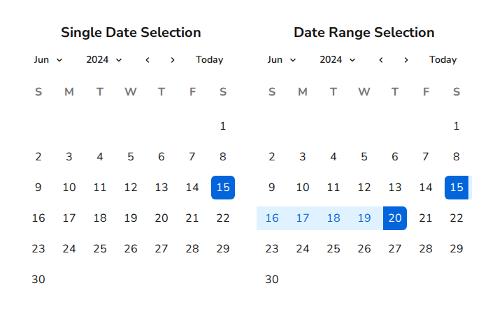 calendar-selection-mode